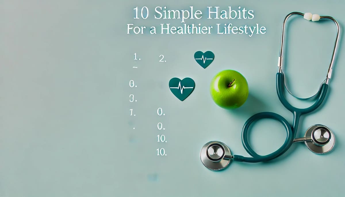 10 Simple Habits for a Healthier Lifestyle